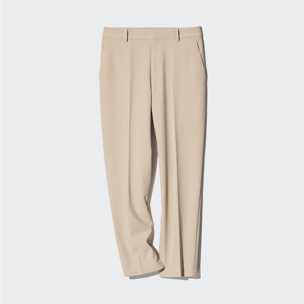 Uniqlo Women's Smart Ankle Pants-beige